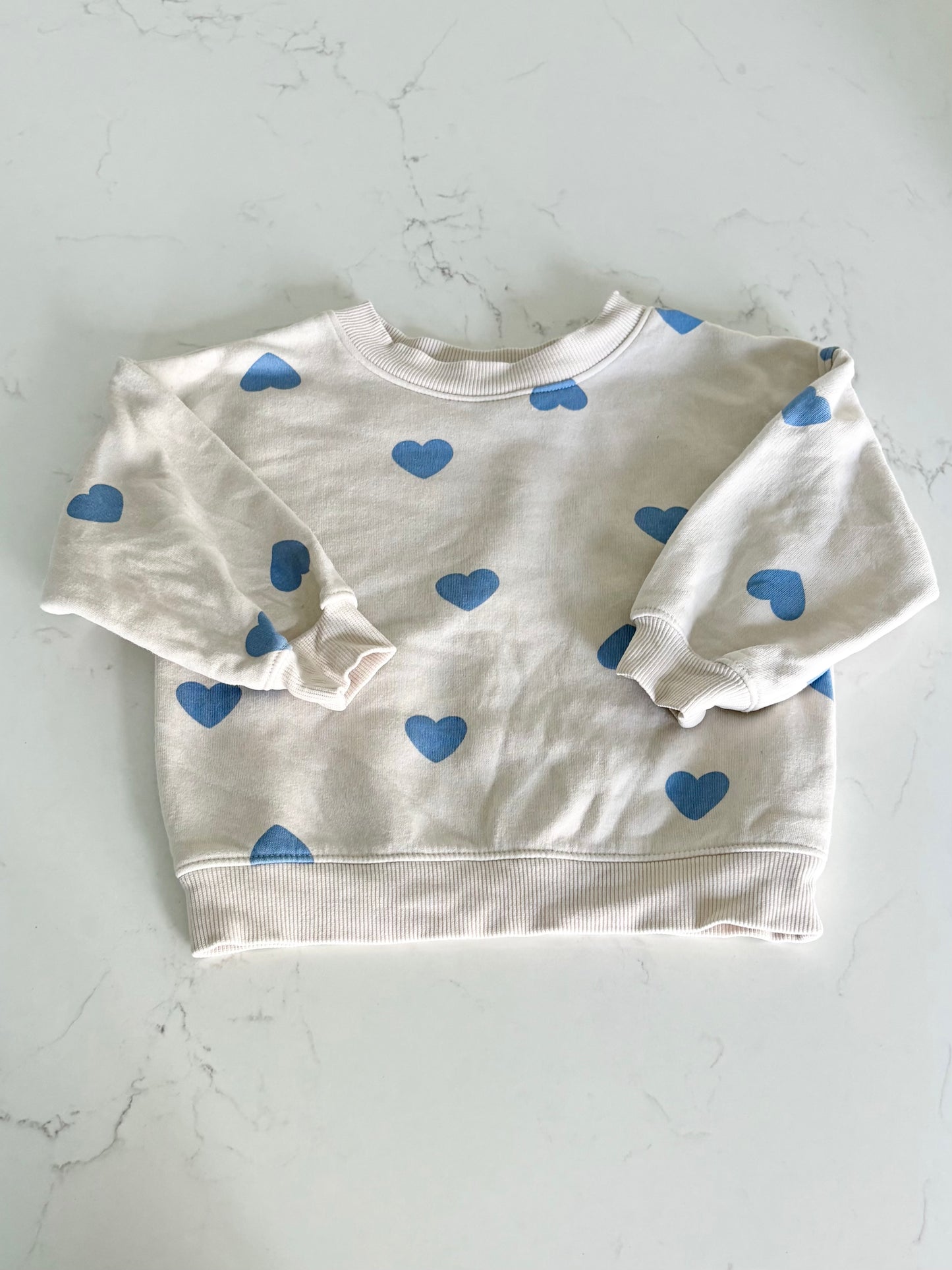 H&M-Crewneck-18/24 mois ( légère imperfection)