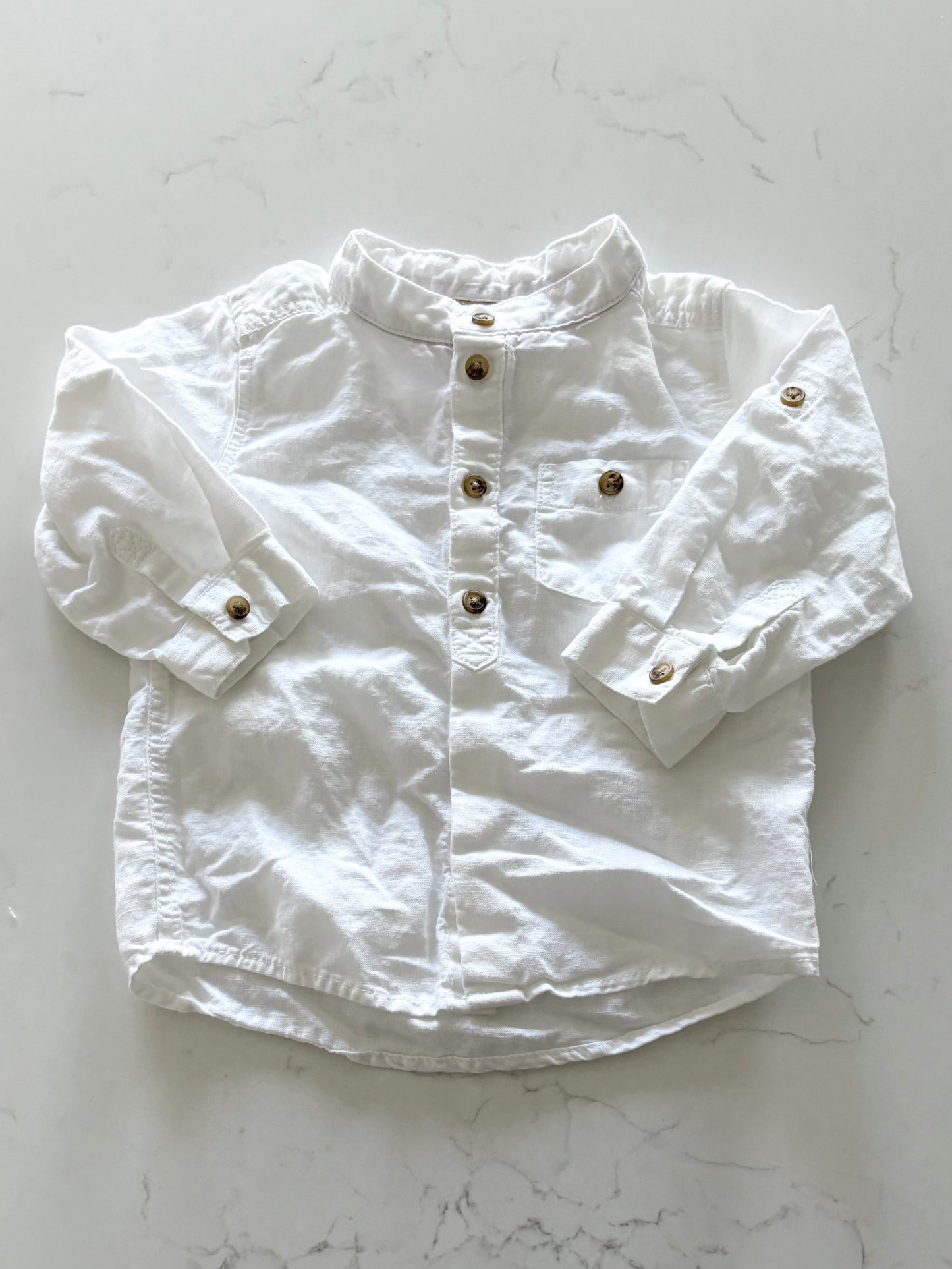 H&M-Chemise-6/9 mois