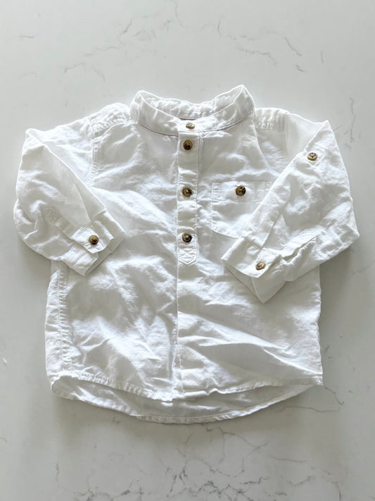 H&M-Chemise-6/9 mois