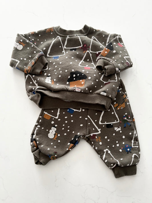 Zara-Ensemble-3/6 mois