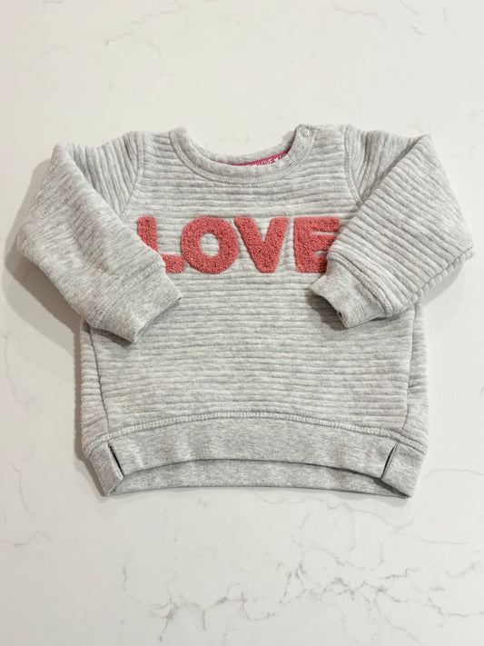 H&M-Crewneck-4/6 mois