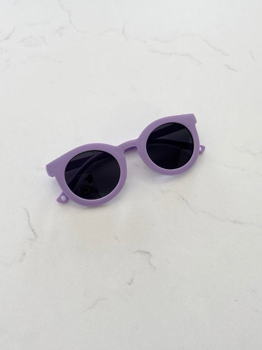 Lunettes soleil-violet