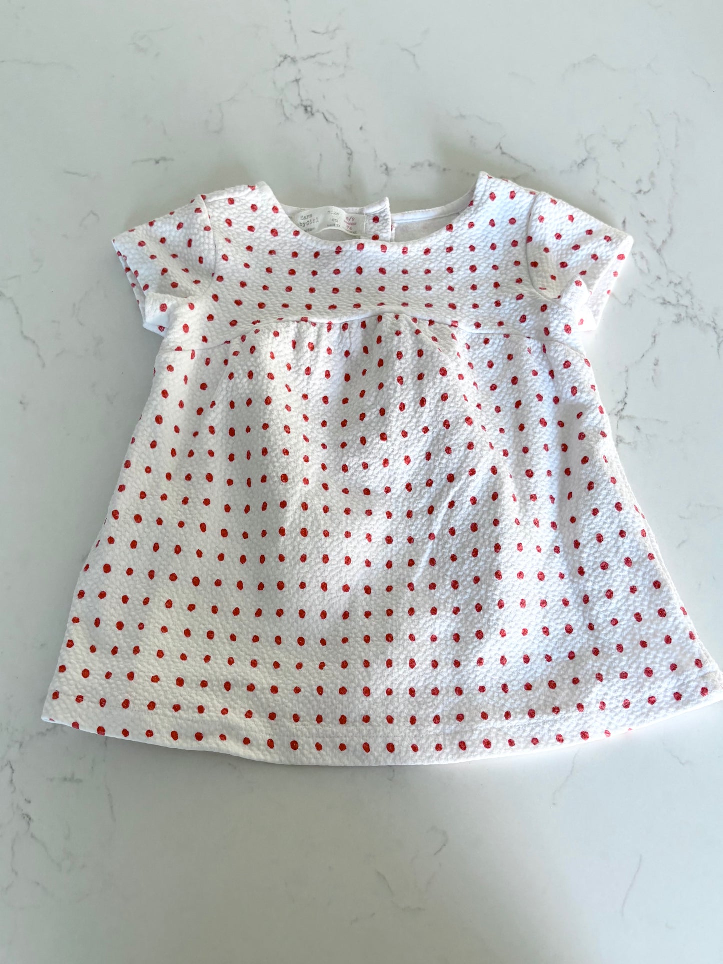 Zara-Robe-6/9 mois