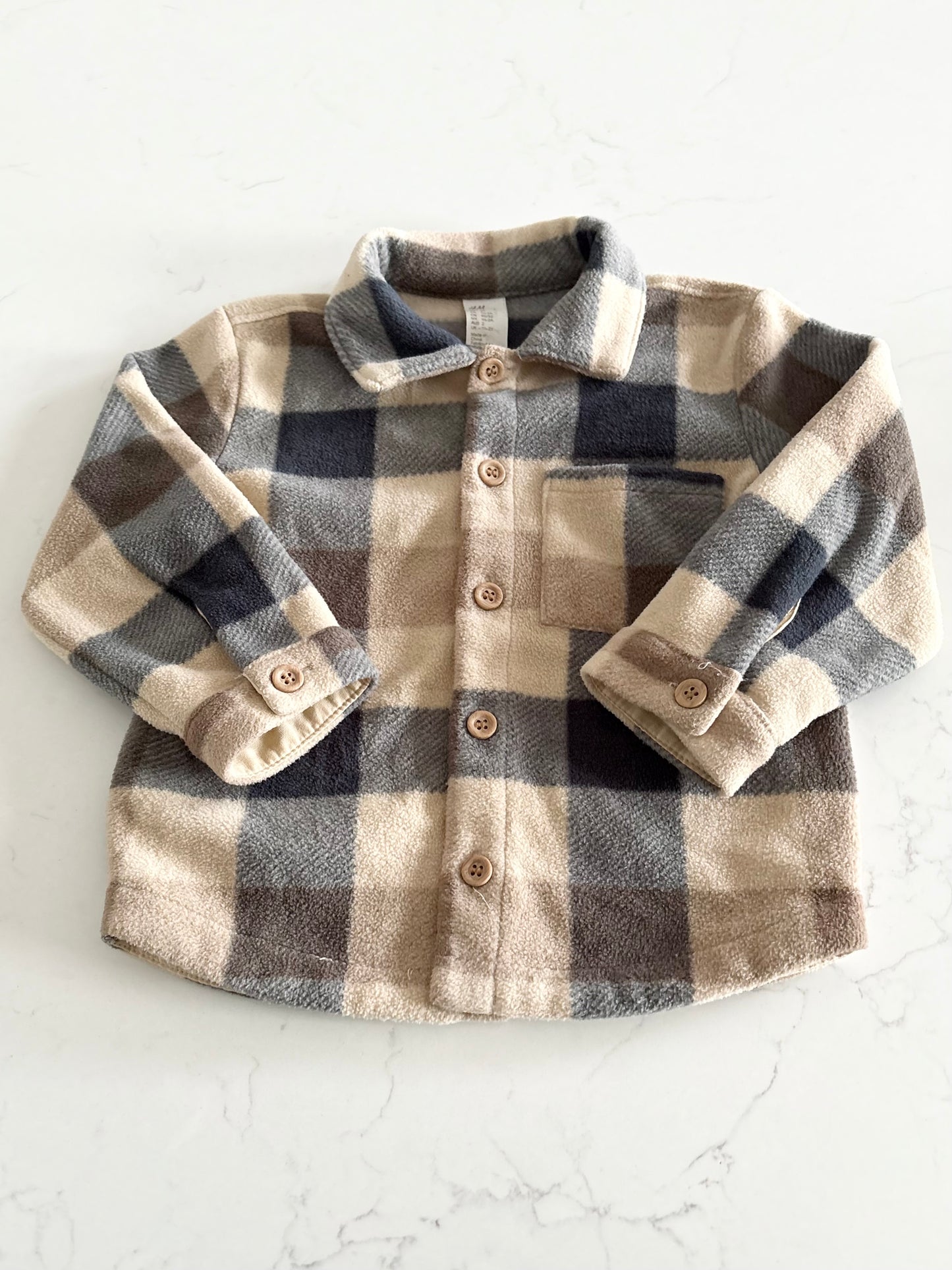 H&M-Veste polar-18/24 mois