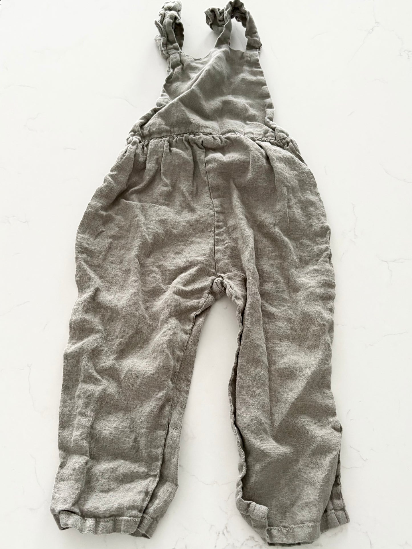 Zara-Salopette lin-4/5T