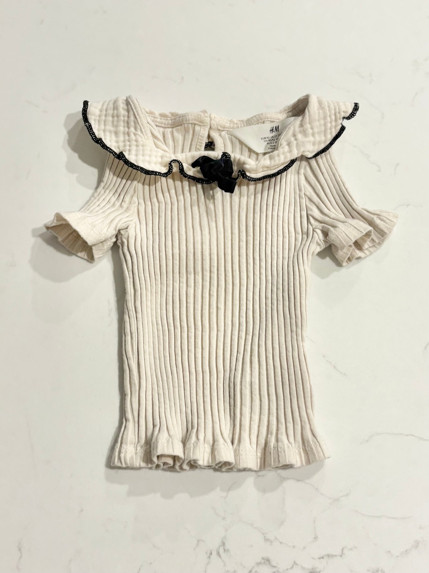 H&M-T shirt-18/24 mois