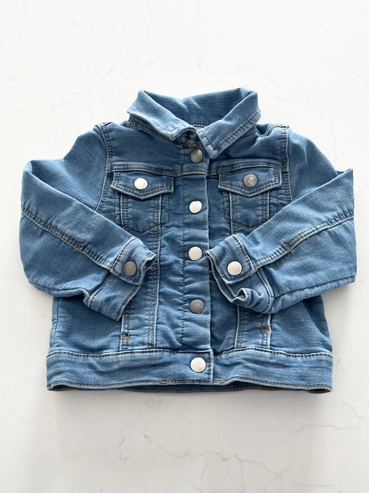 Primark-Veste jeans-24/36 mois (fait petit )