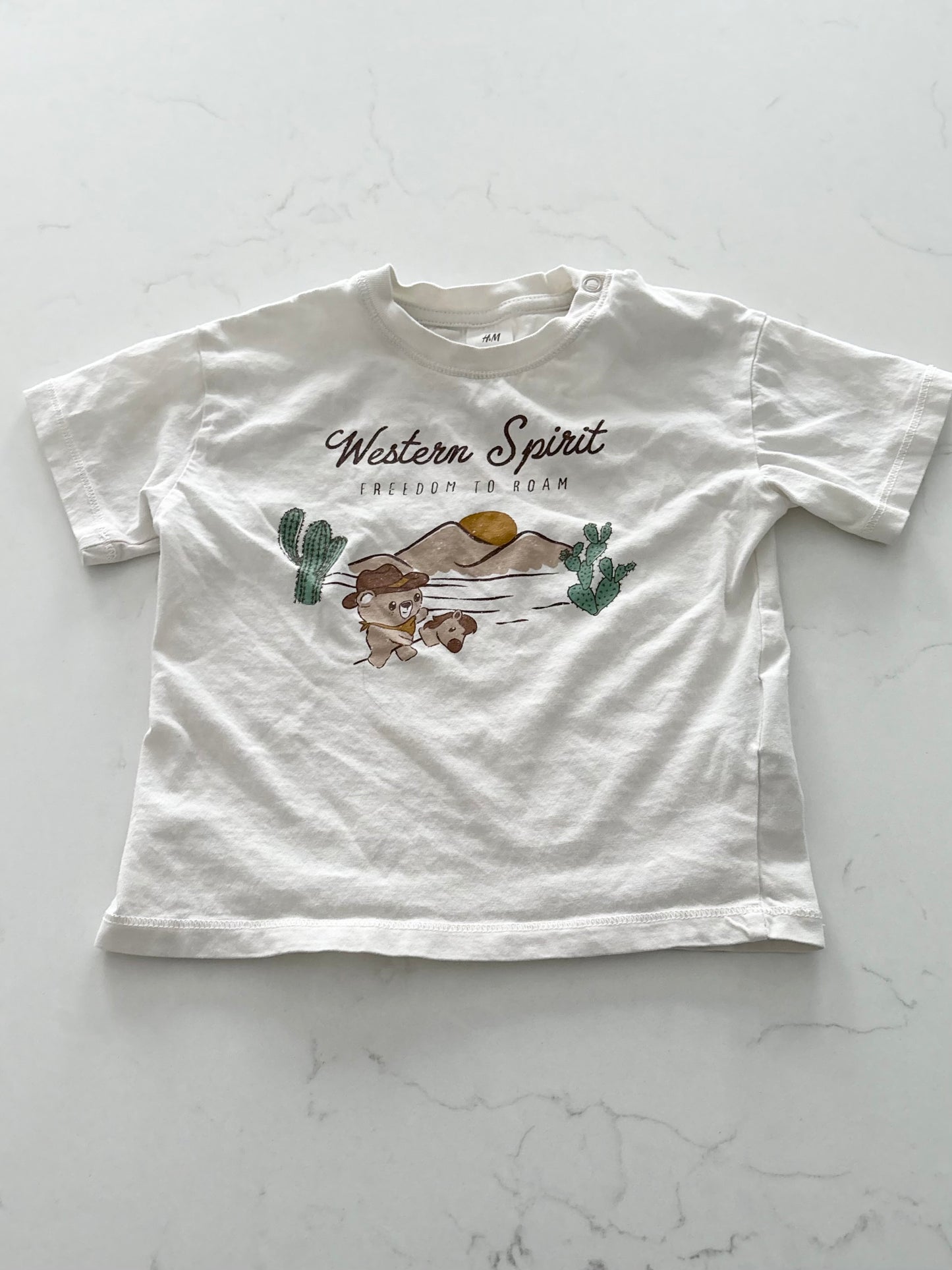 H&M-T shirt-12/18 mois