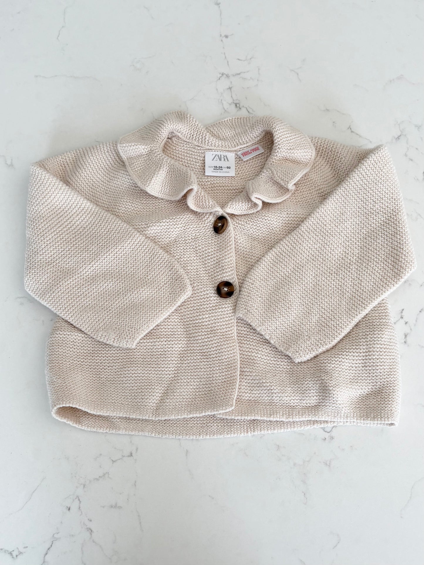 Zara-Veste de laine-18/24 mois