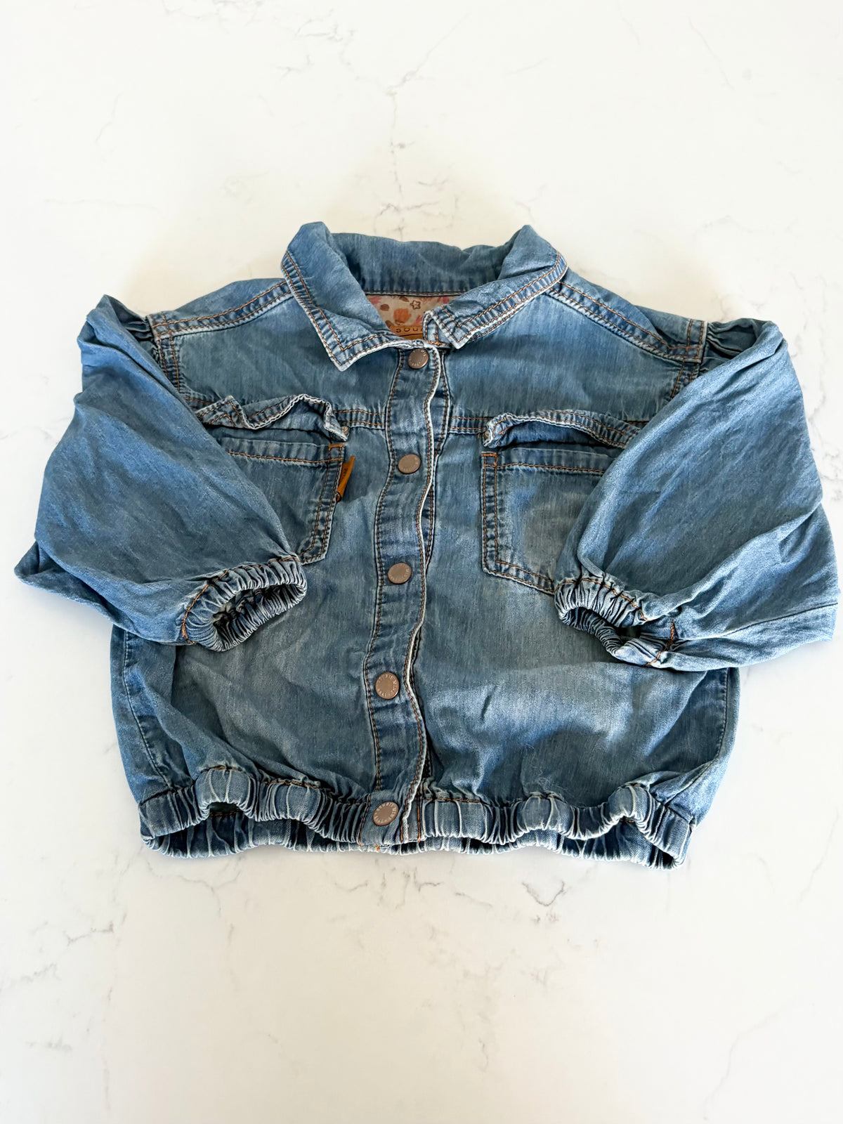 Souris mini-Veste en jeans-12/18 mois
