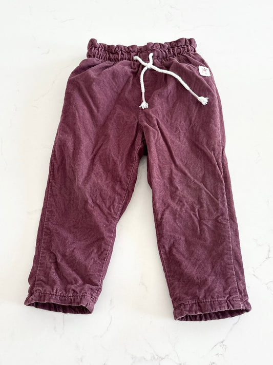 H&M-Pantalon doublé-9/12 mois