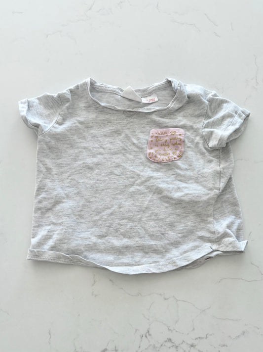 Zara-T shirt-12/18 mois ( fait petit )