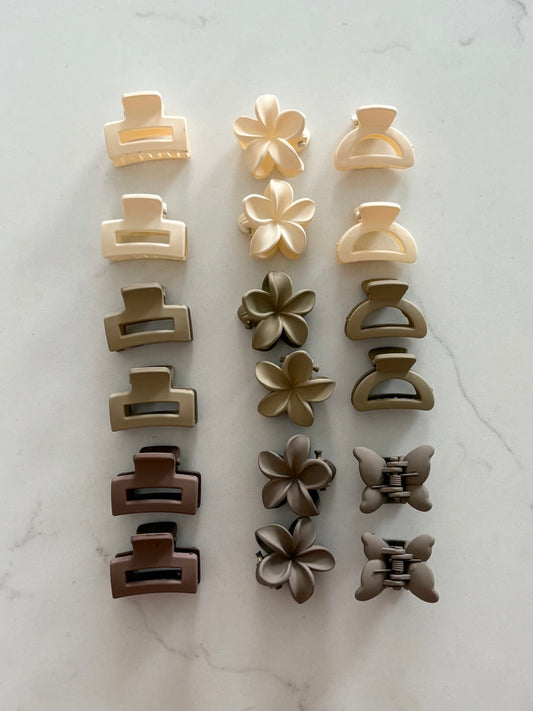 Petites pinces cheveux-Pqt de 2