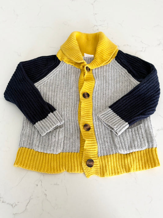 Seed-veste de laine-12/18 mois