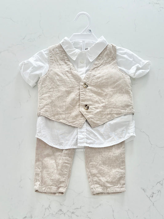 NEUF-H&M-Ensemble-4/6 mois