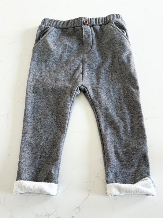 H&M-Pantalon doublé-3/4T