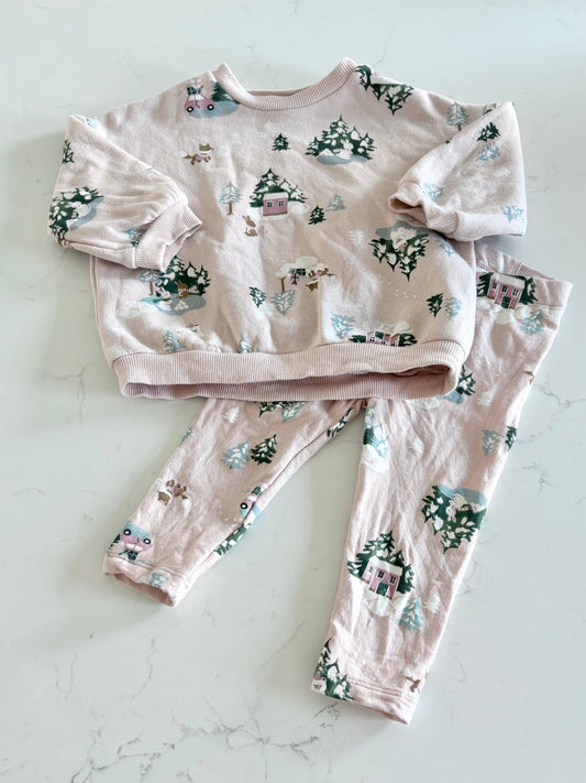 H&M-Ensemble-6/9 mois