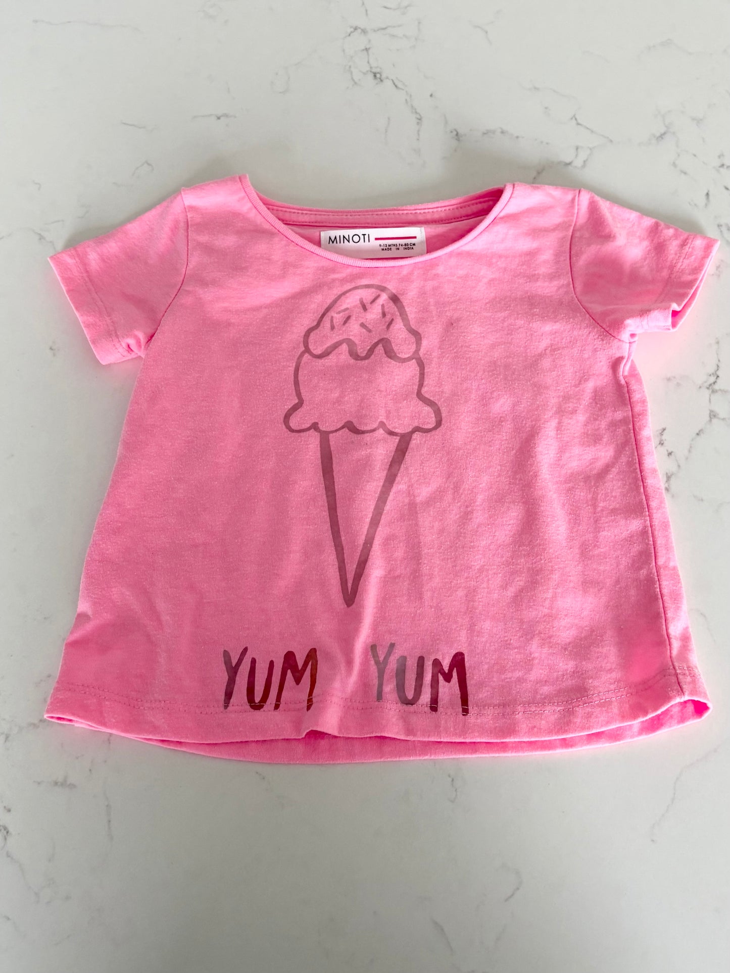 *imparfait-Minoti-T shirt-9/12 mois