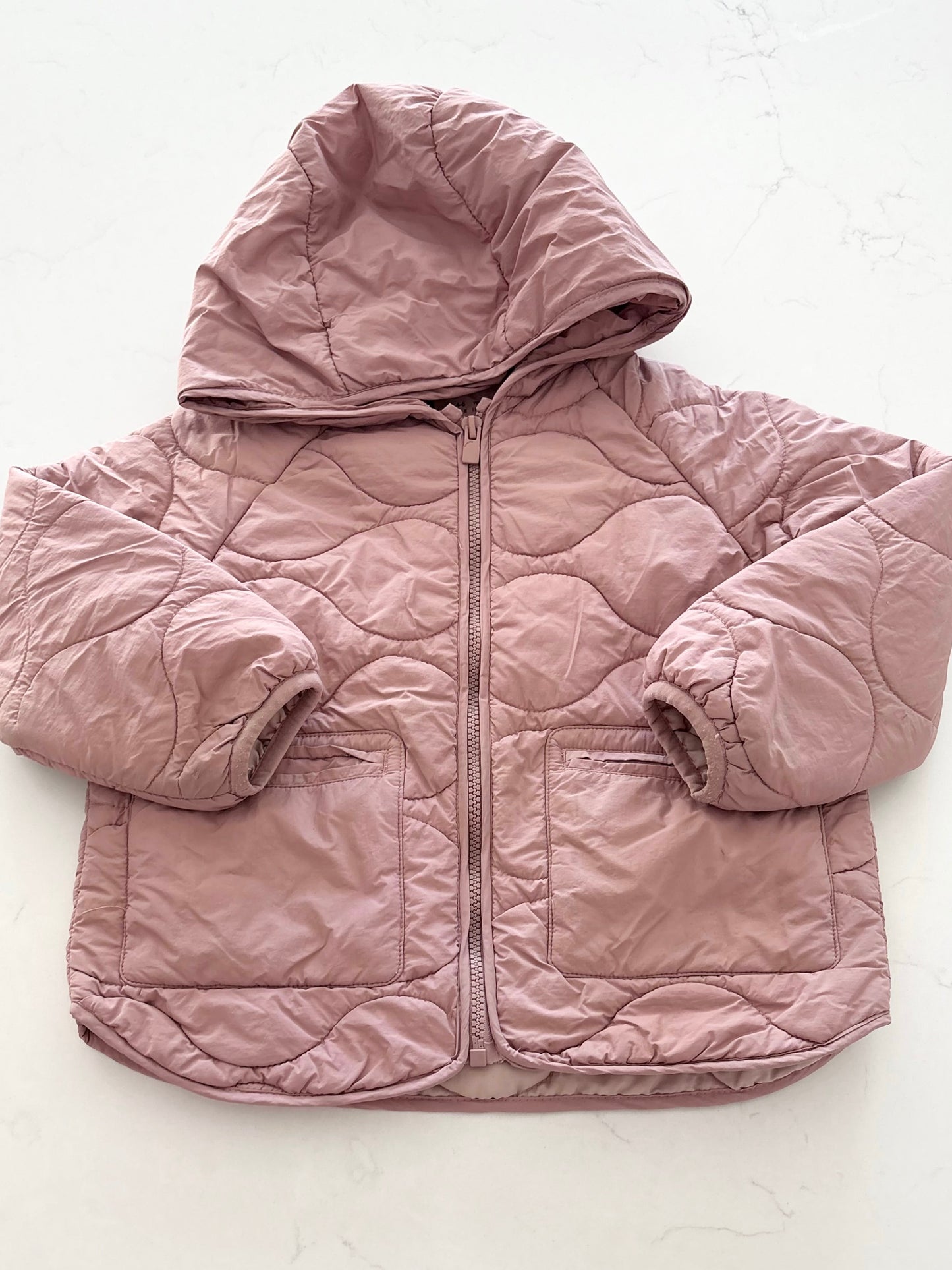 Zara-Manteau matelassé-4/5T