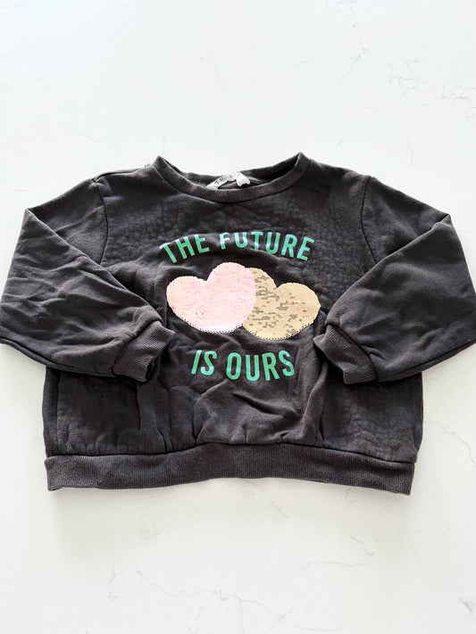 *Imparfait-H&M-crewneck-4/6T