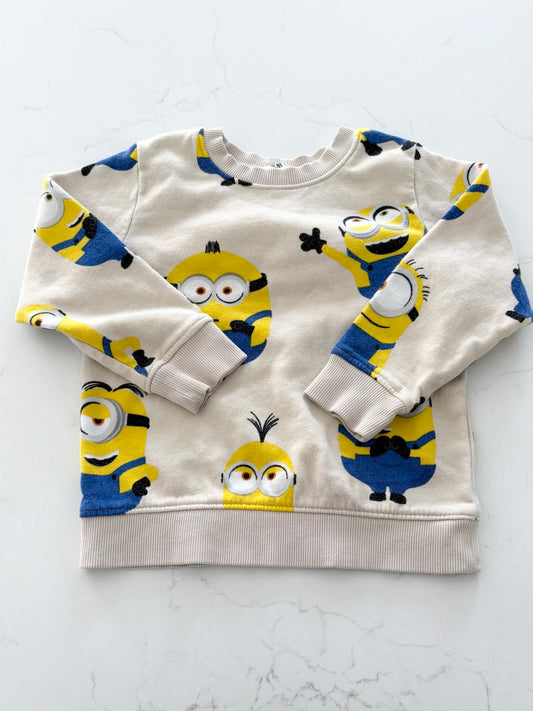 H&M/Minion-Crewneck-2/4T