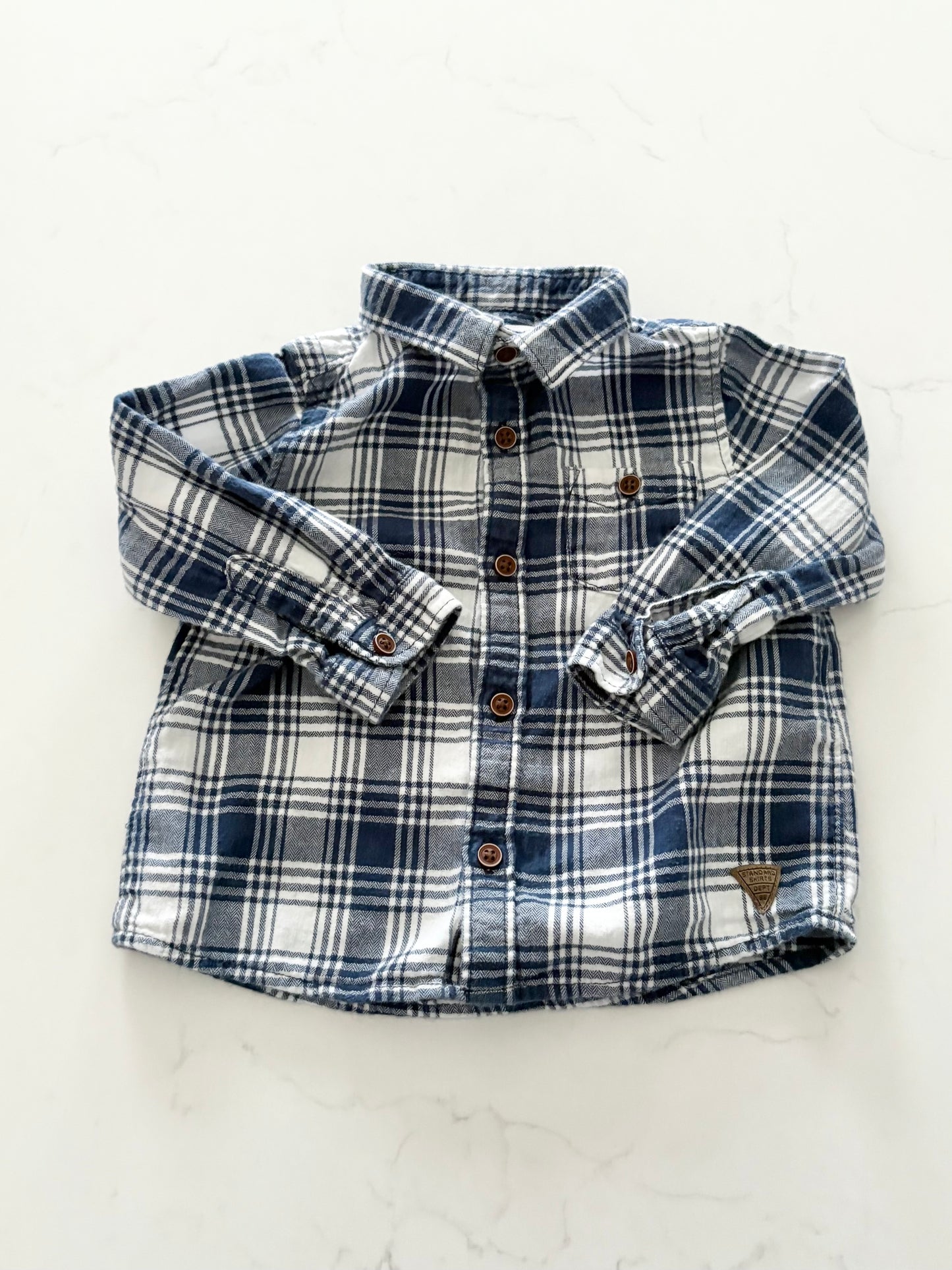 Zara-Chemise-6/9 mois