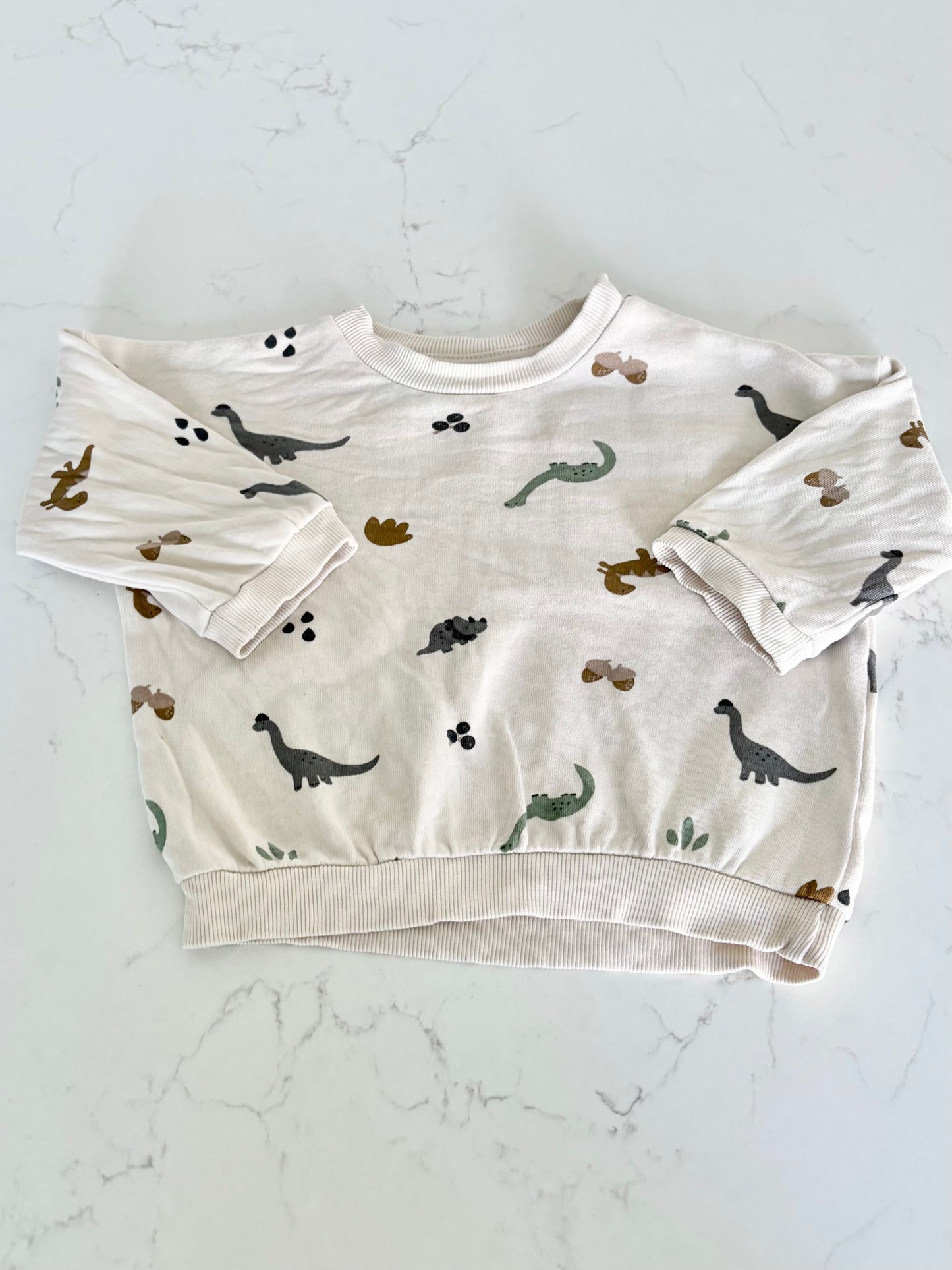 H&M-Crewneck-9/12 mois (légère imperfection)
