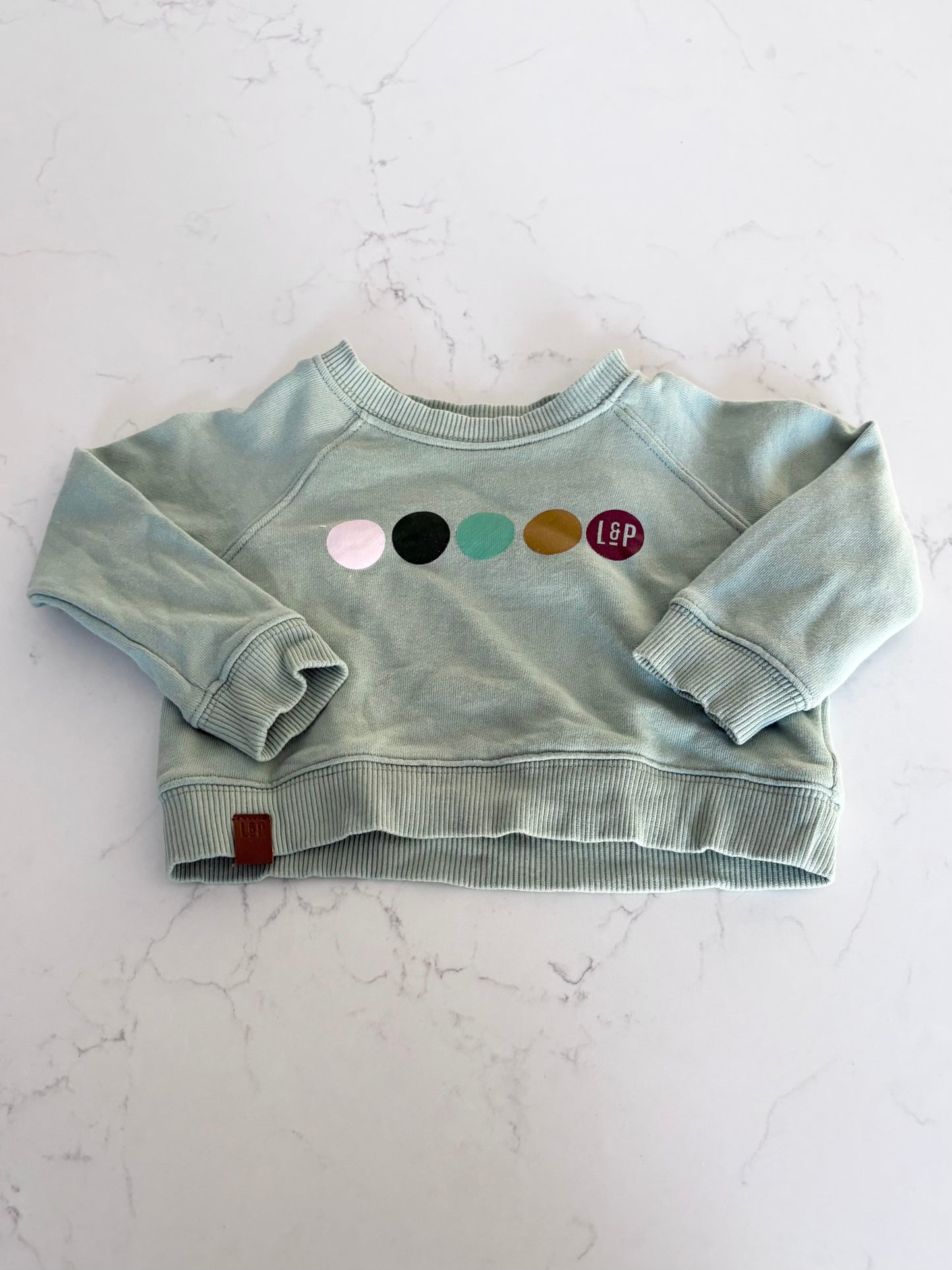 L&P-Crewneck-12/18 mois ( fait petit)