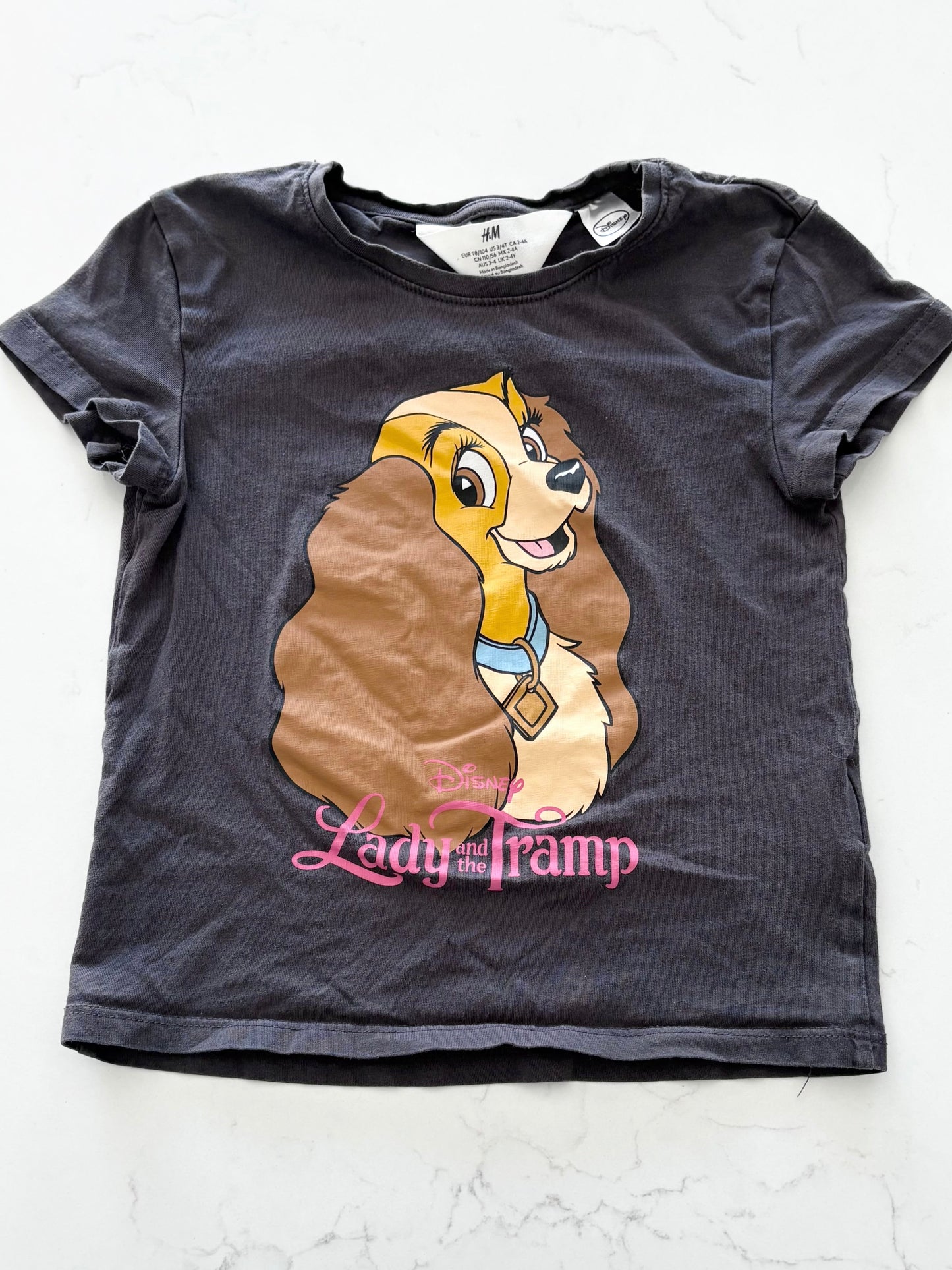 H&M/Disney-T shirt-2/4T