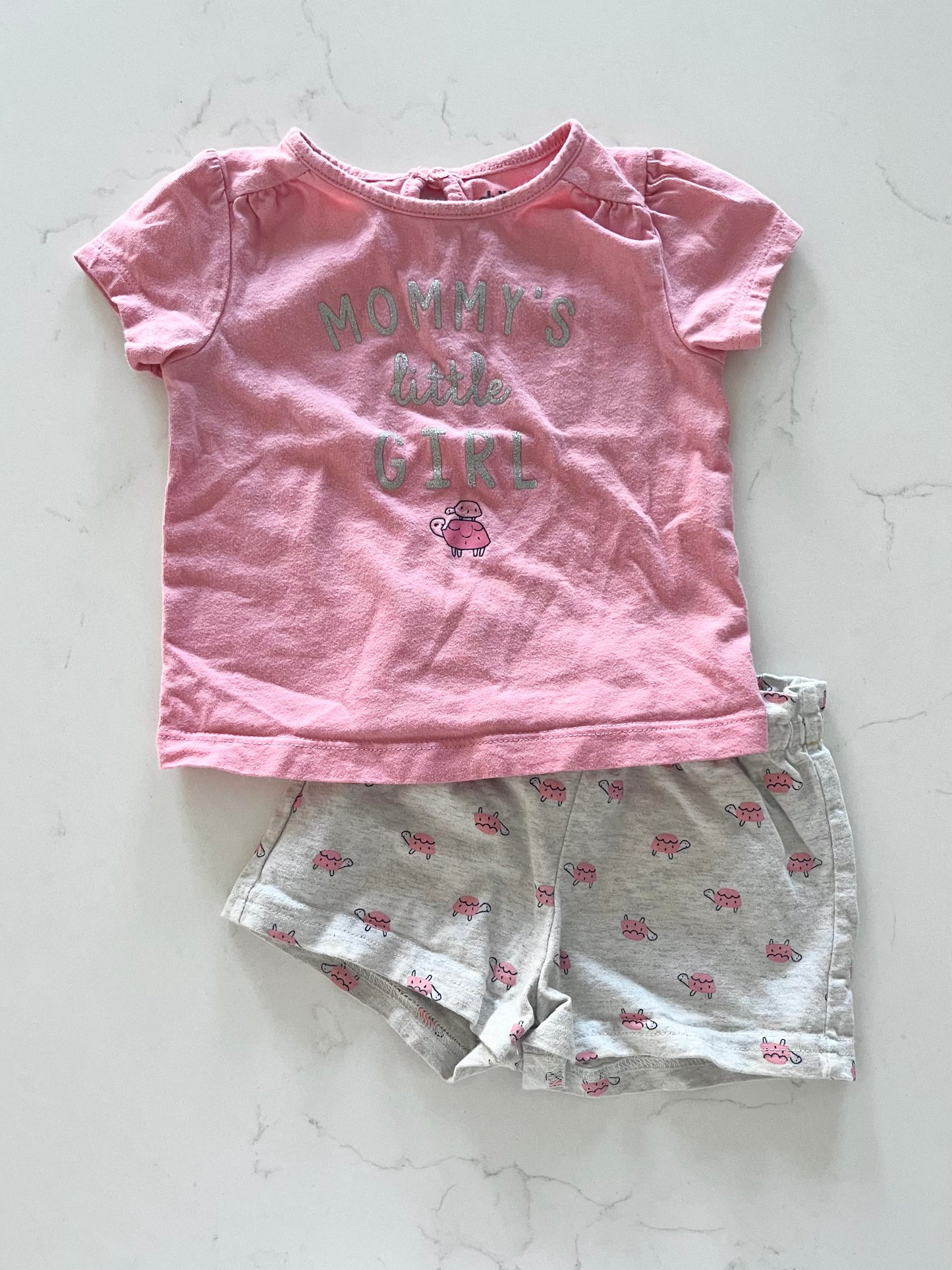 Carters/Child of mine-Ensemble 2 pièces-12 mois * t shirt imparfait