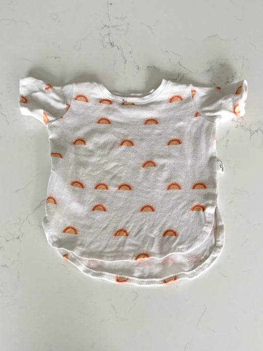 Little yogi-T shirt évolutif-6/12 mois