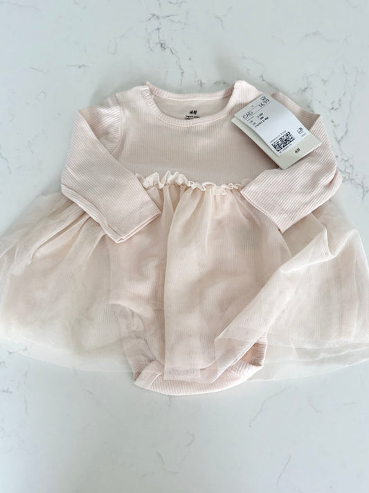 Neuf-H&M-Robe-2/4 mois