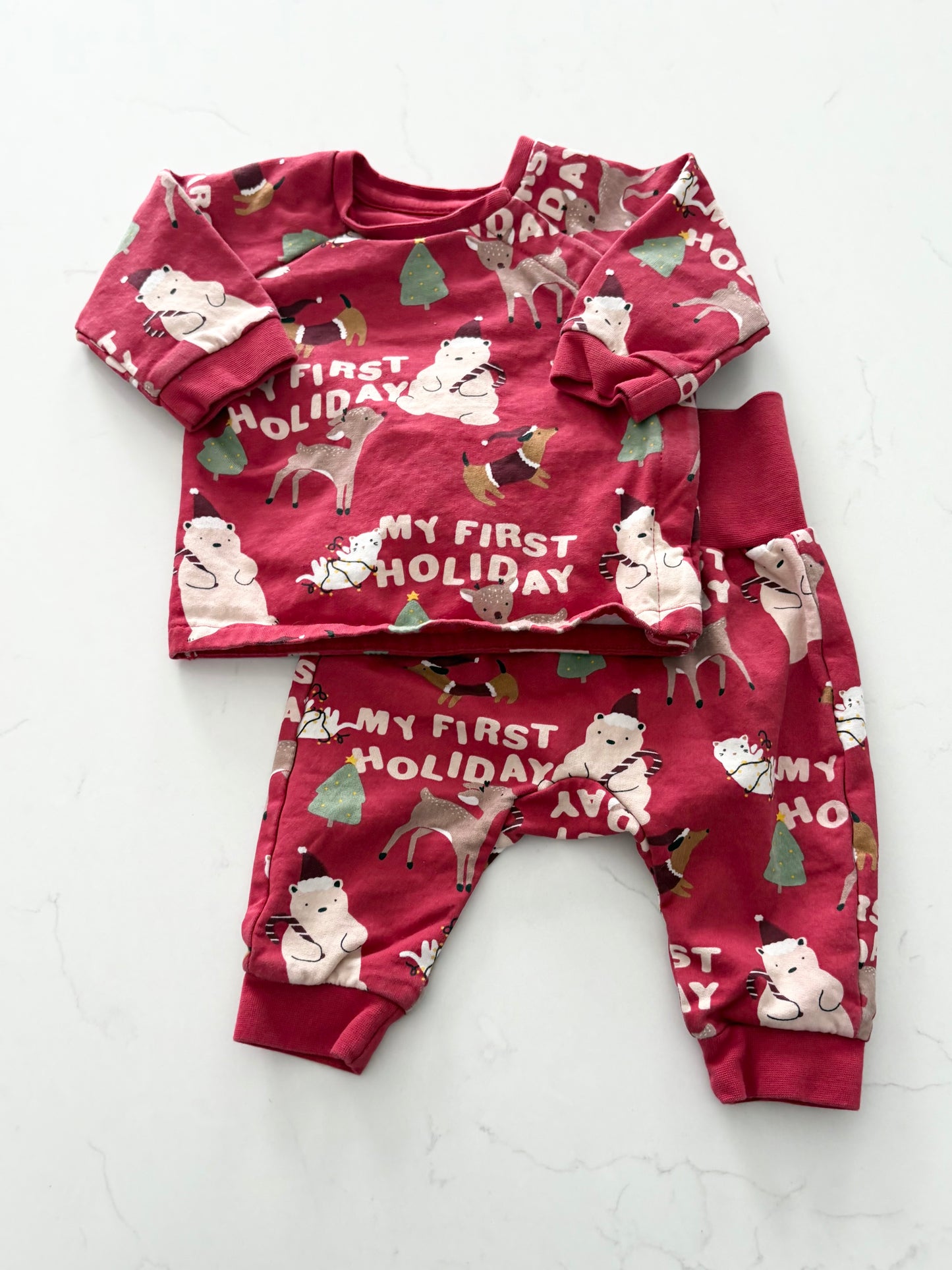 H&M-Ensemble-2/4 mois