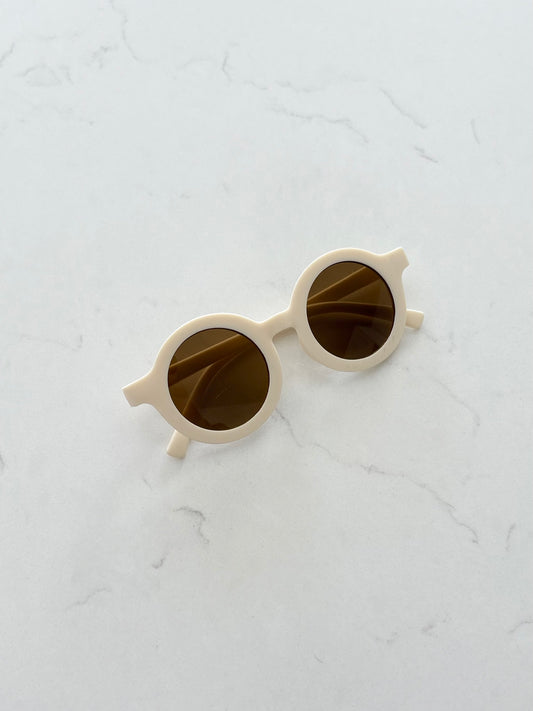 Lunettes soleil-Crème