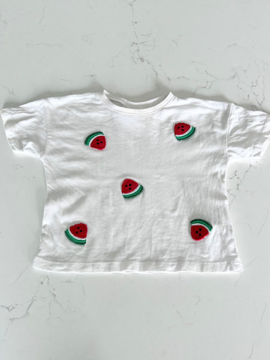 Zara-T shirt-12/18 mois ( très légère imperfection)