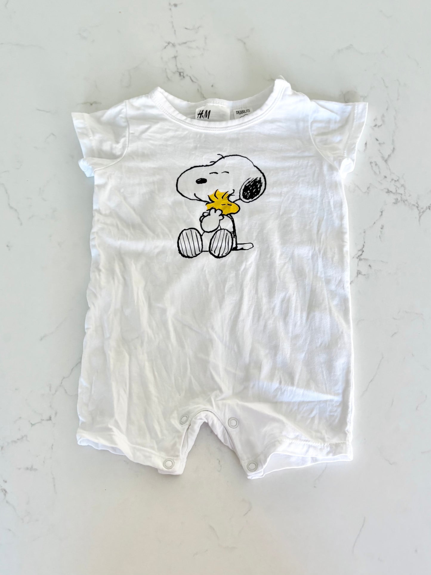 H&M/Snoopy-Barboteuse/Pyjama-2/4 mois