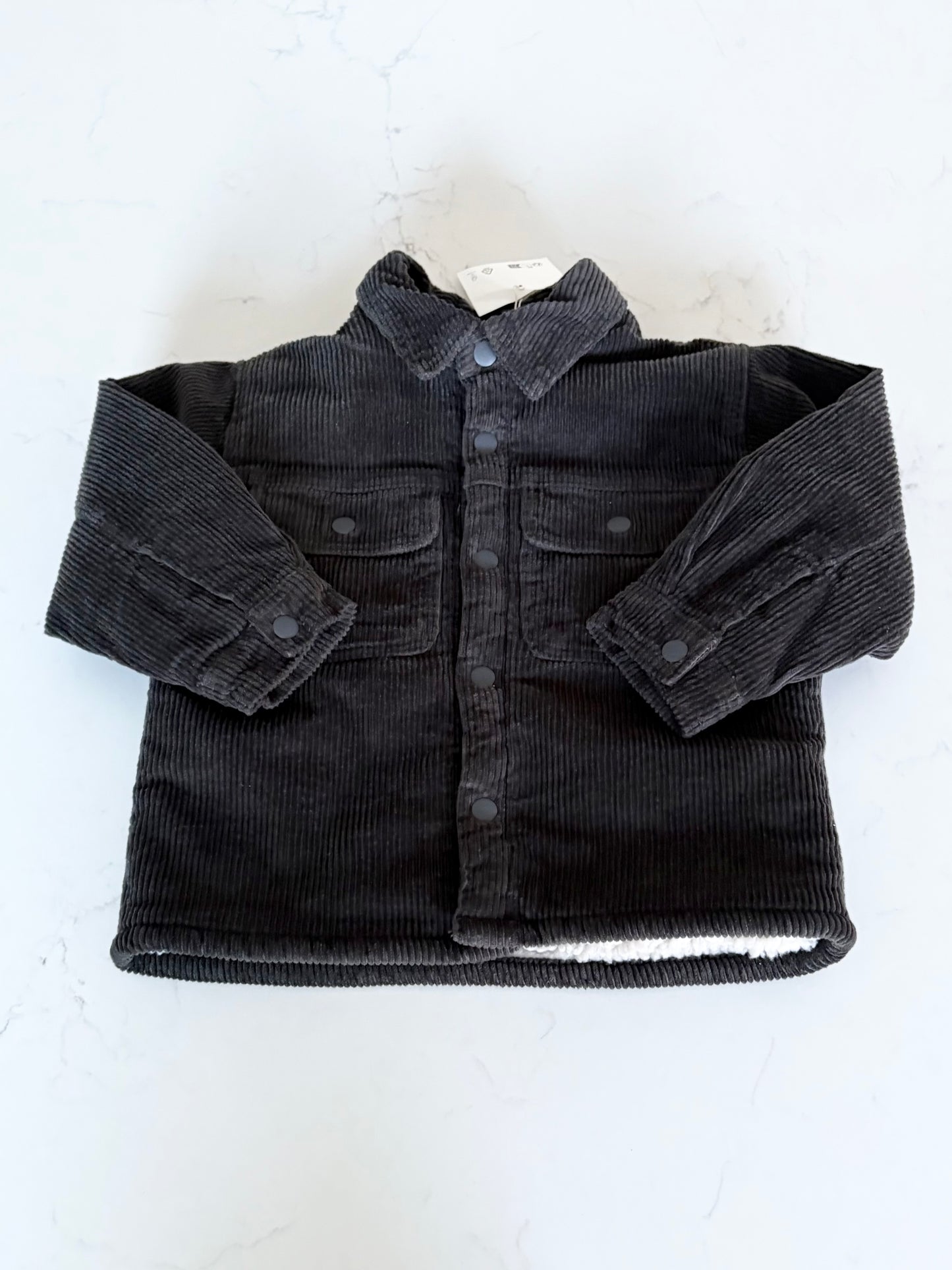 NEUF-Zara-Chemise doublé-18 mois