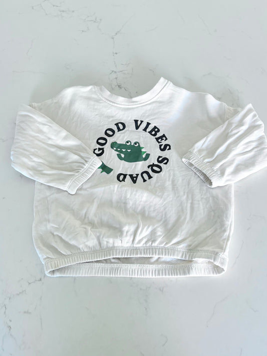 H&M-Crewneck-18/24 mois