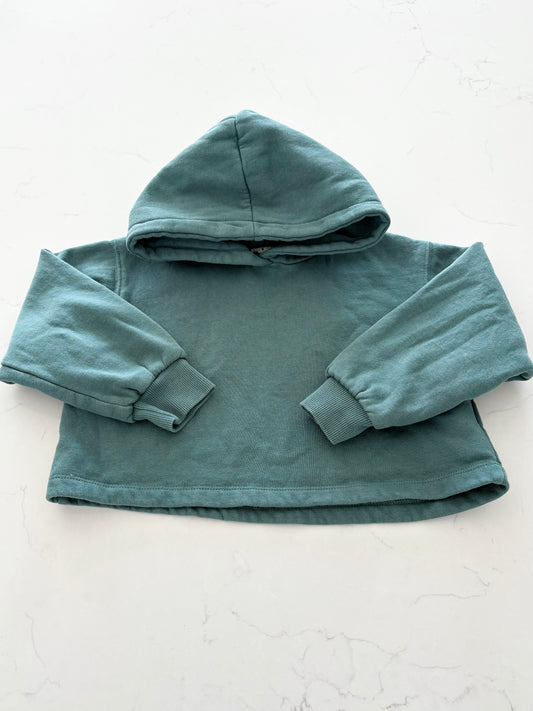 Zara-Coton ouater-Crop top-6T