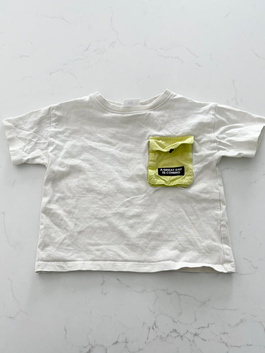 Zara-T shirt-9/12 mois ( légère imperfection)