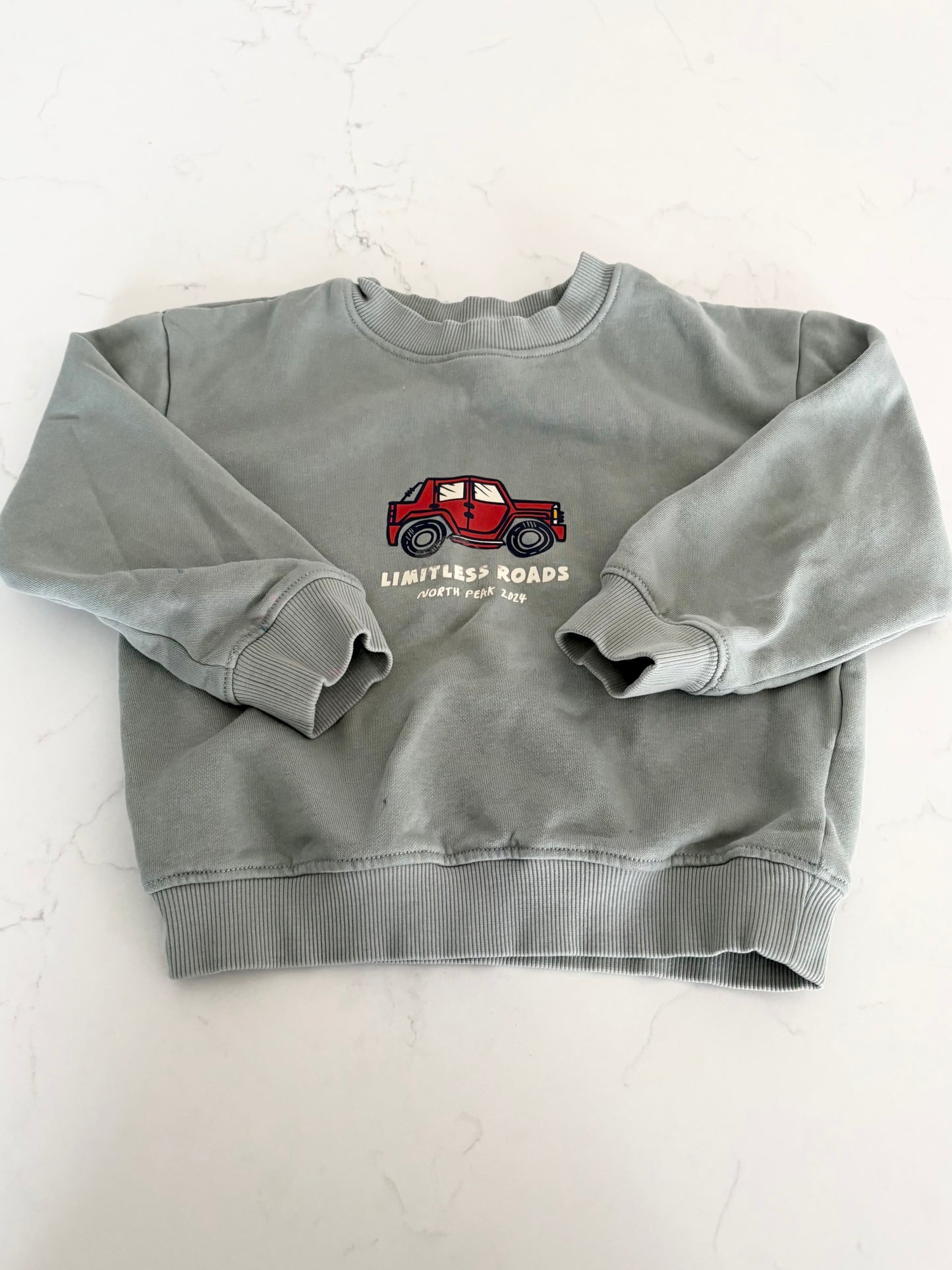H&M-Crewneck-2/4T (légère imperfection)