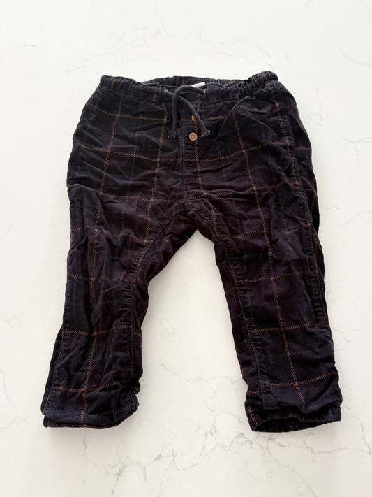 H&M-Pantalon doublé-12/18 mois