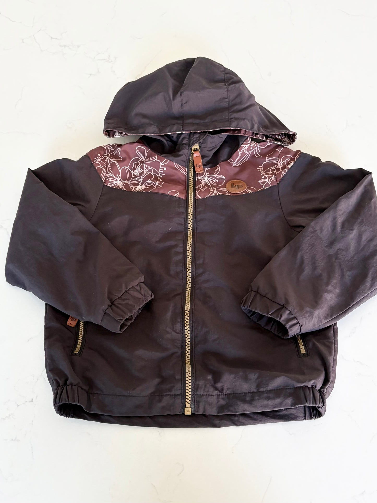 L&P-Manteau mi saison-3/4T