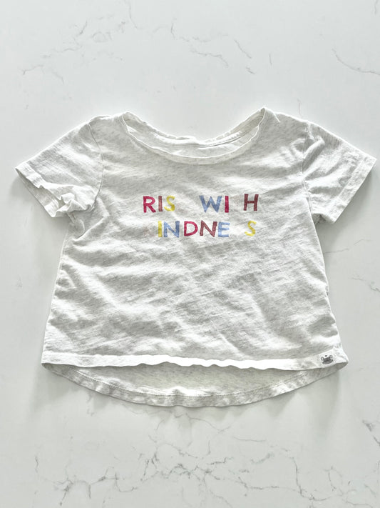 Rise Little Earthling-T shirt-2/3T ( fait petit )