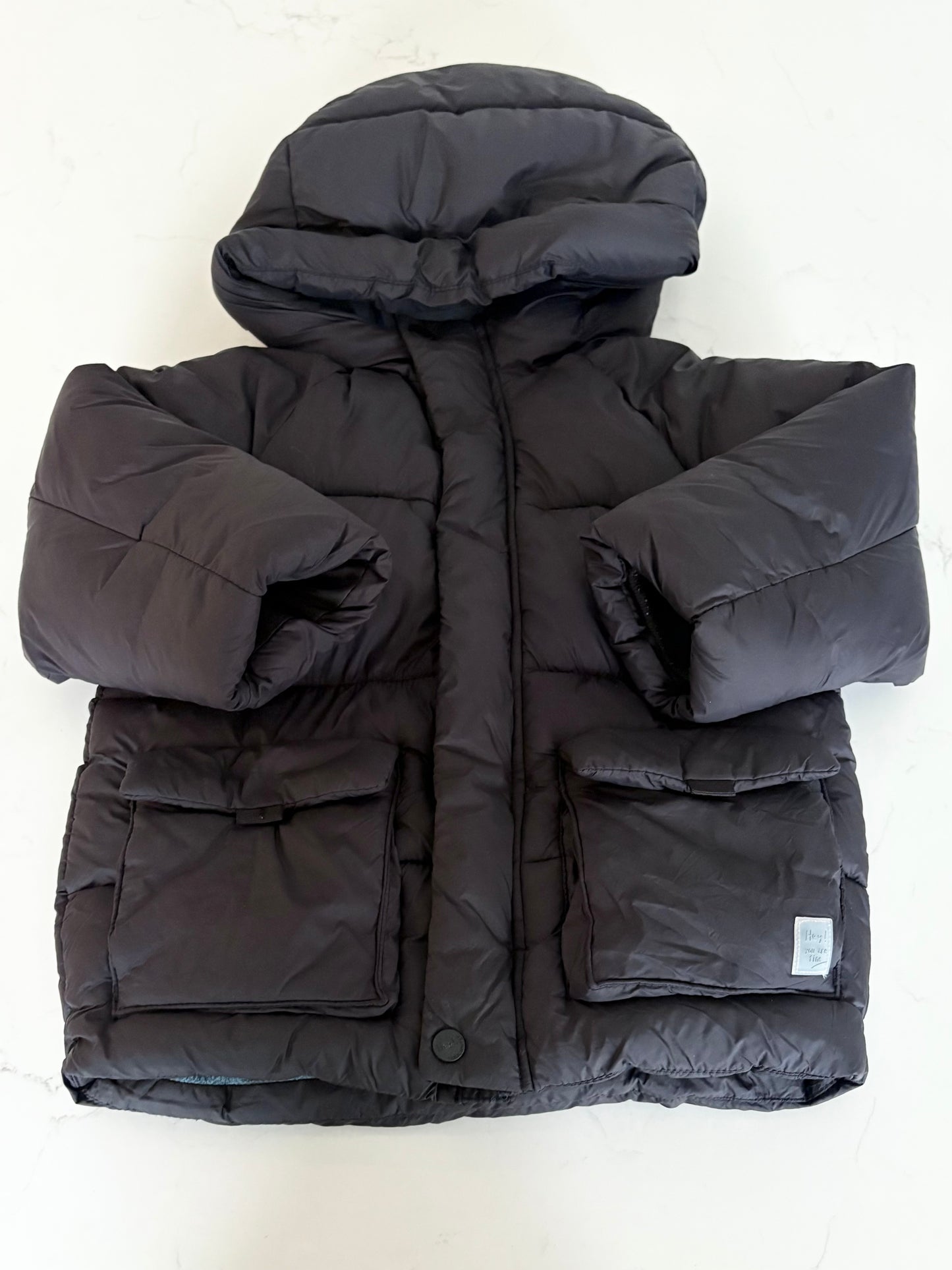 Zara-Manteau matelassé-2/3T