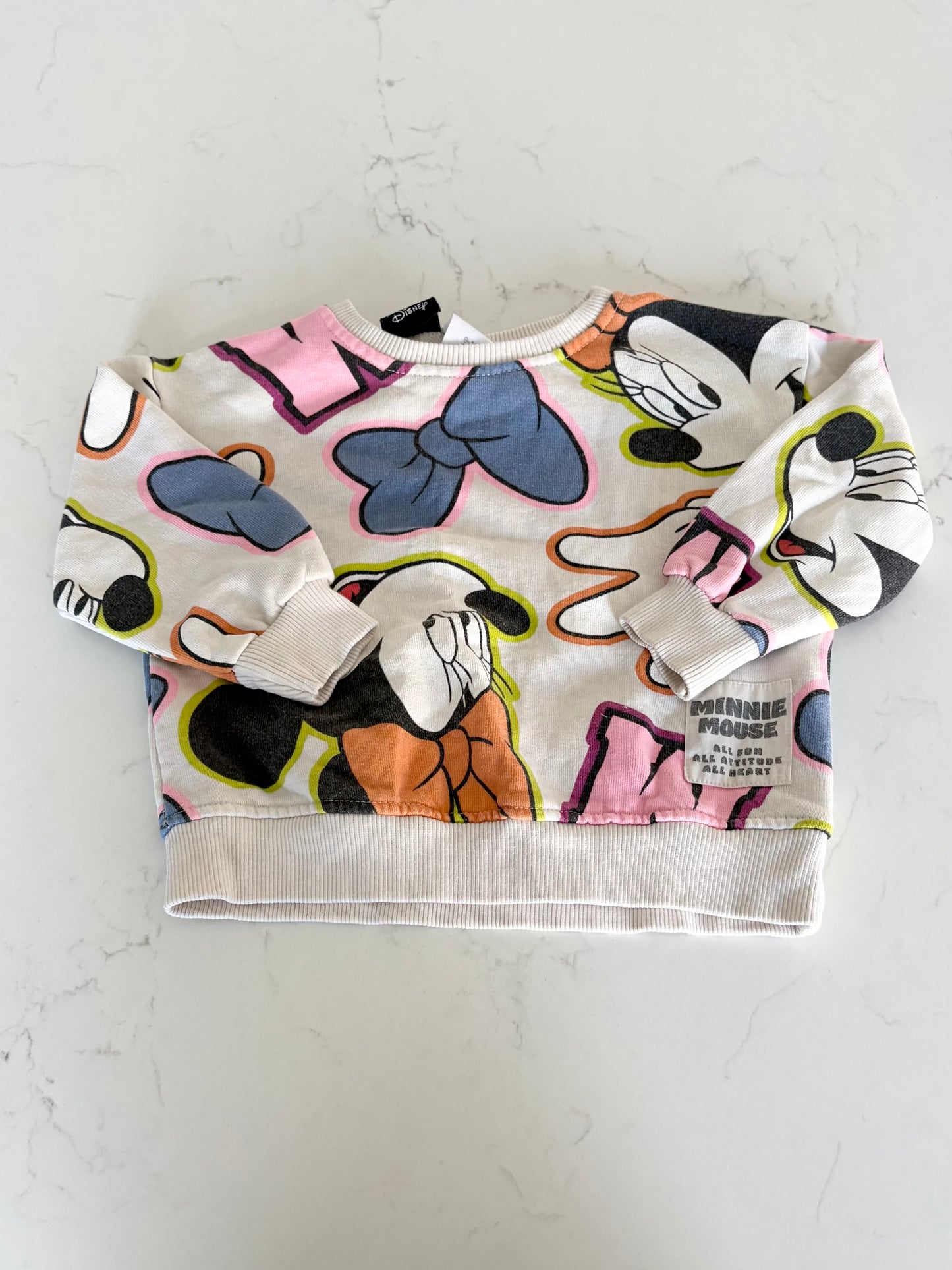 Zara/Disney-Crewneck-9/12 mois