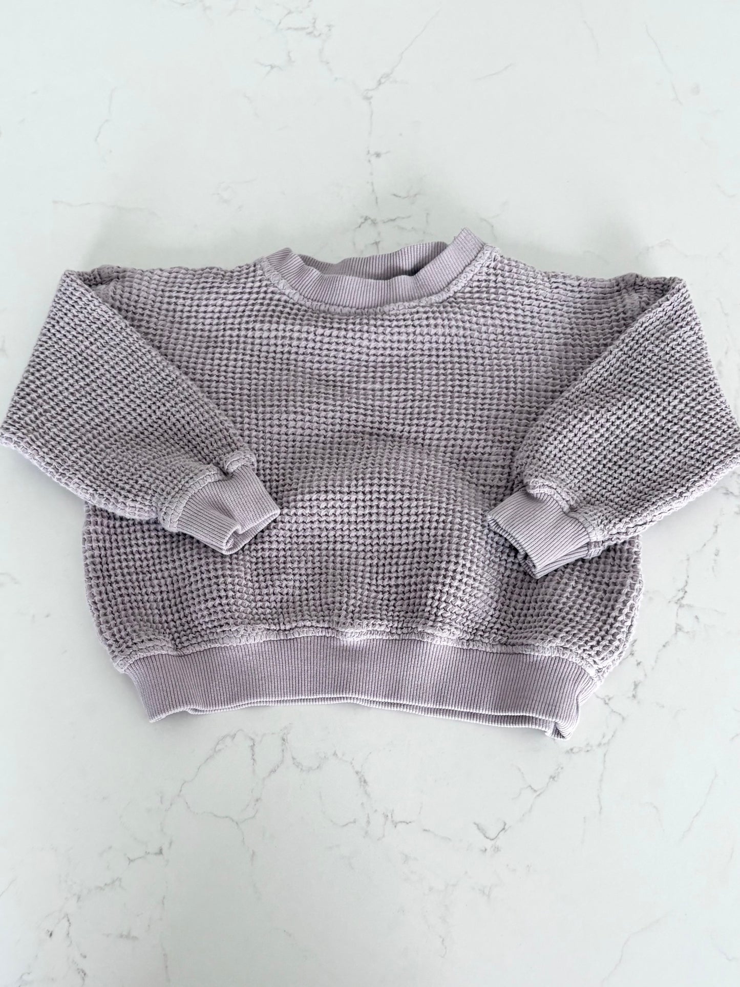 Zara-Chandail gauffré-3T