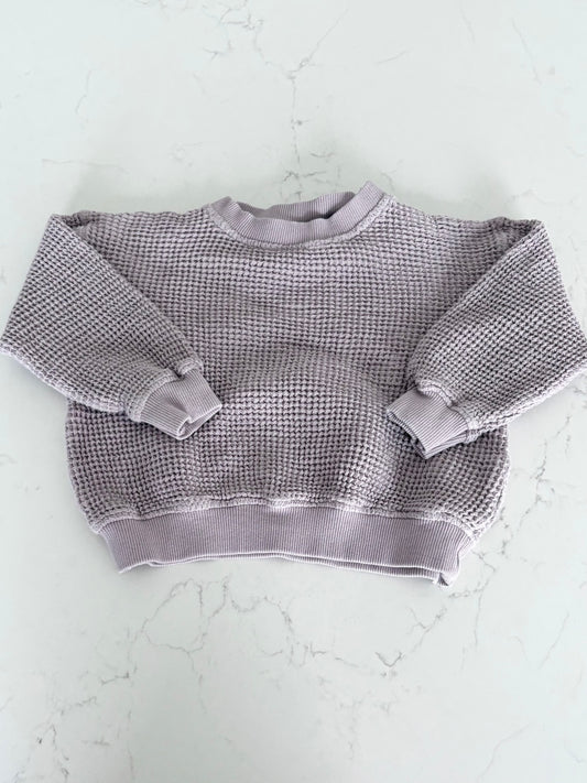 Zara-Chandail gauffré-3T