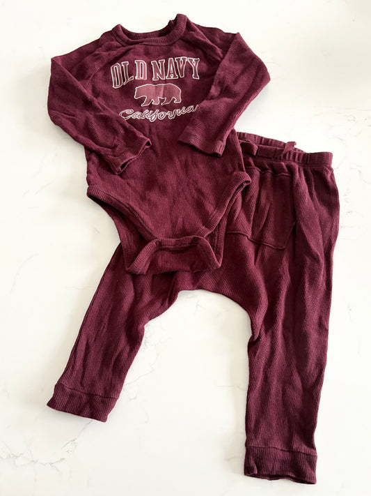 Old Navy-Ensemble-18/24 mois