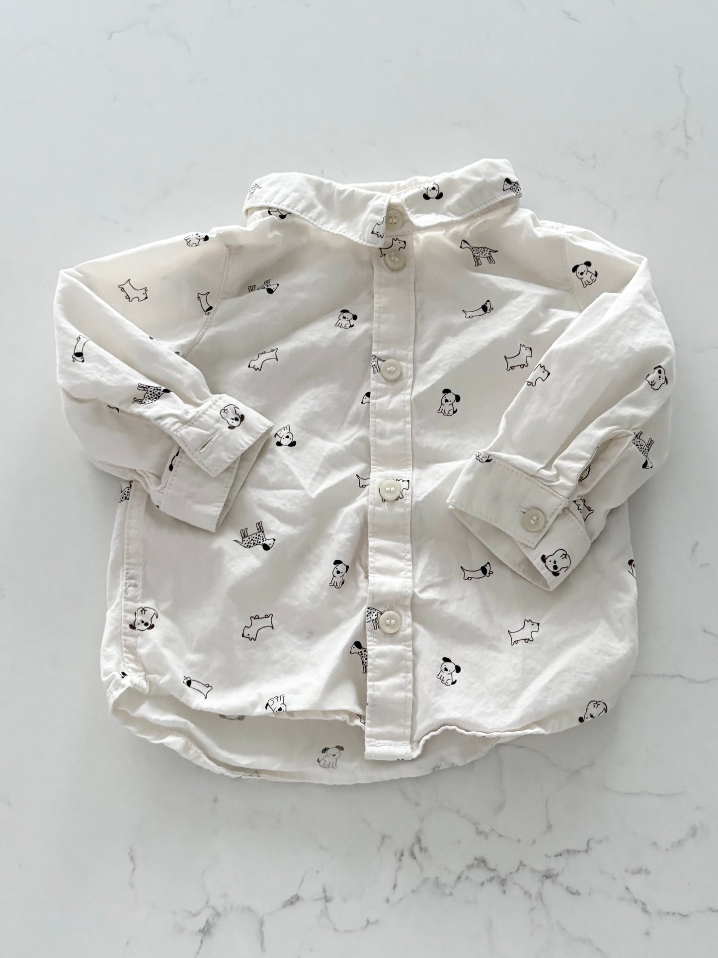 H&M-chemise-4/6 mois